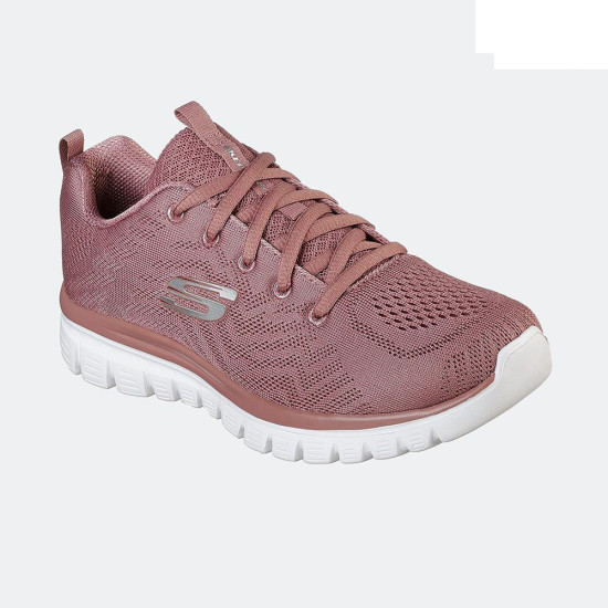 Skechers Engineered Mesh Lace-Up W/ Memory Foam